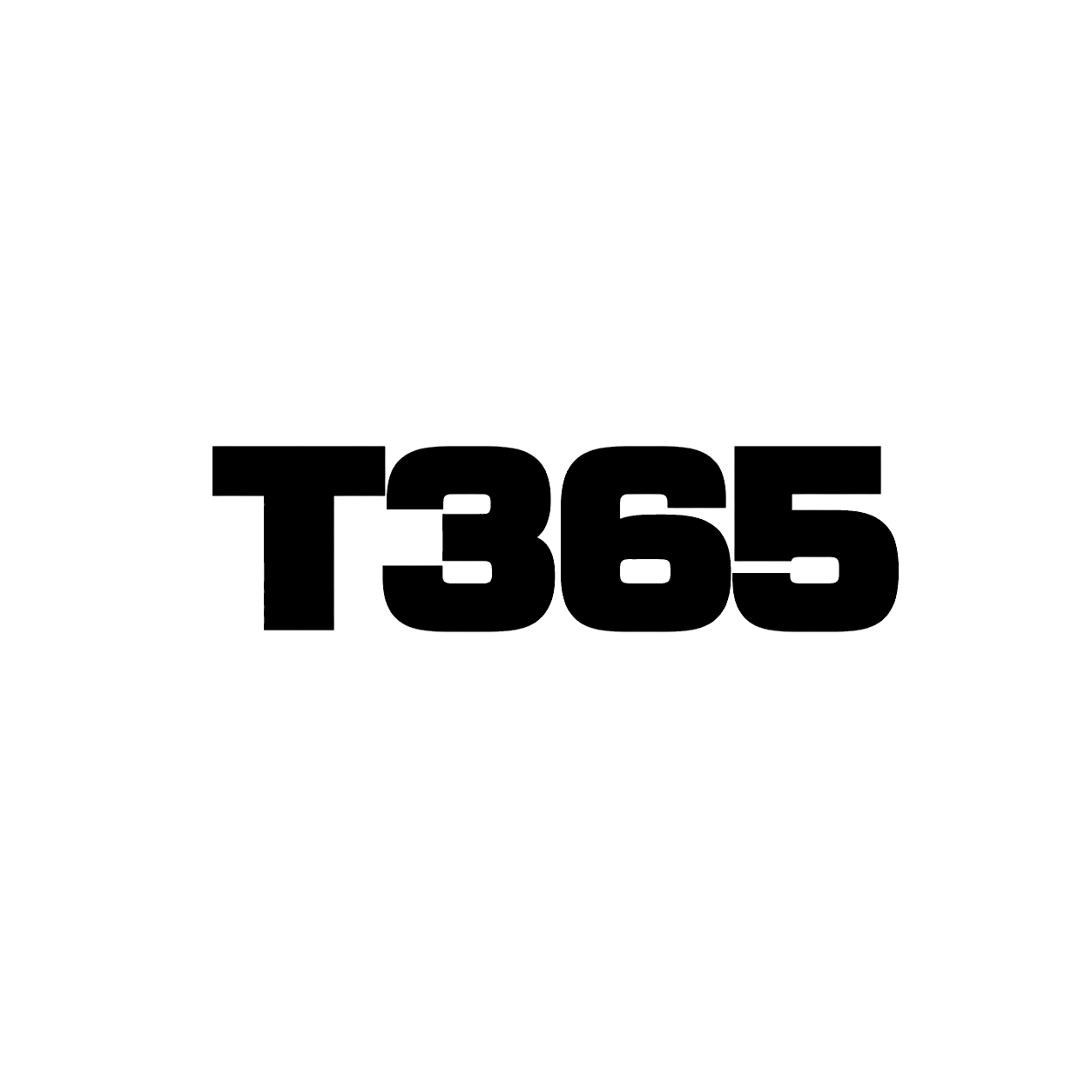 T365 monogram in black